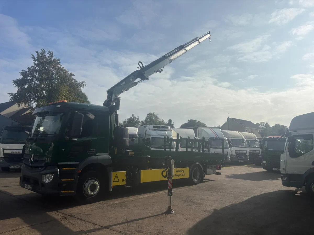 2019 Mercedes antos 18 ton